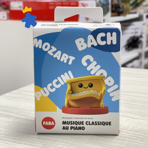 Musique classique au piano - Personnage sonore Faba