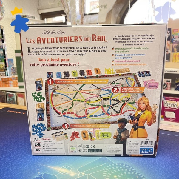 Les Aventuriers du Rail - Days of Wonder