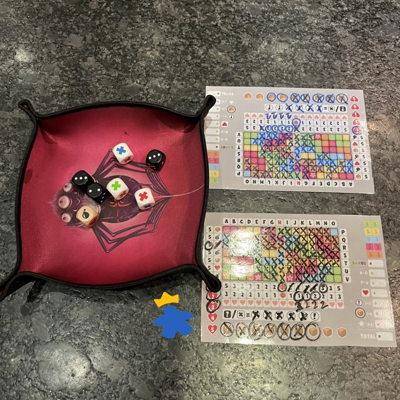 Schmidt Spiele Encore - Jeu De Dés Roll & Write - Pour 1 à 6 Joueurs, à Partir De 8 Ans