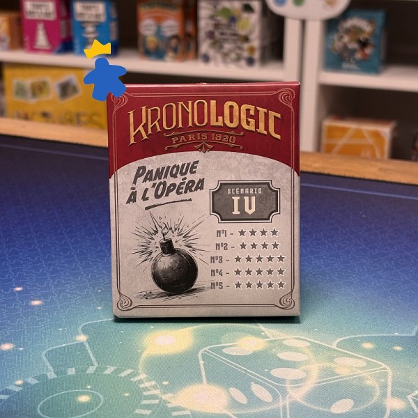 Kronologic Paris 1920 extension Panique à l'Opéra - Origames & Super Meeple