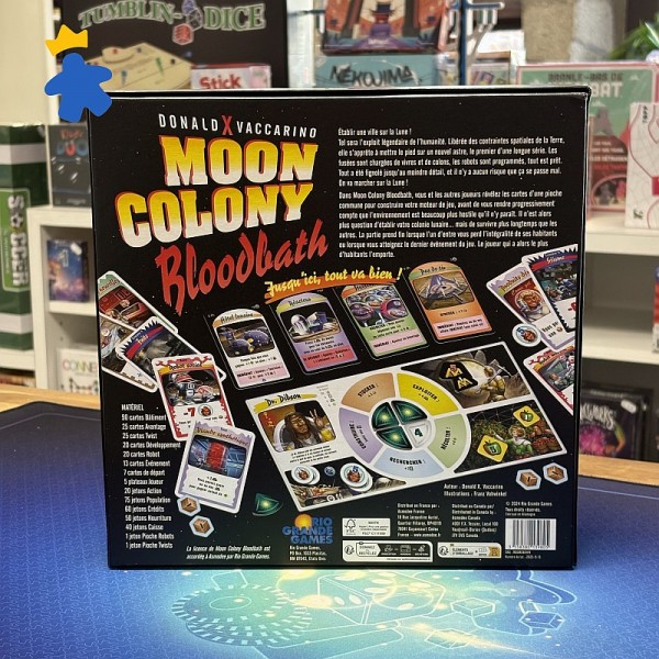 Moon Colony Bloodbath - Rio Grande Games - Précommande disponibilité mai 2026