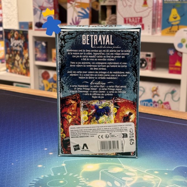 Betrayal Les Cartes des Âmes Perdues - Hasbro & Avalon Hill