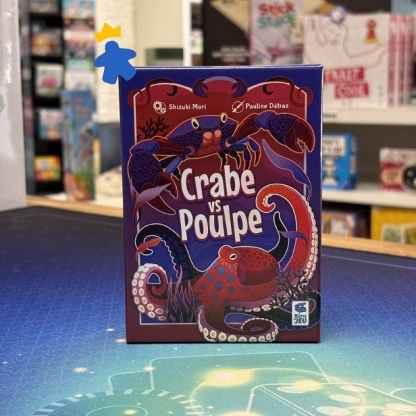 Crabe Vs Poulpe - La Boite de Jeu - Précommande disponibilité le 22 mai 2026